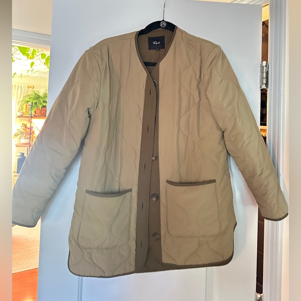 Rails Elon quilted olive insulated jacket